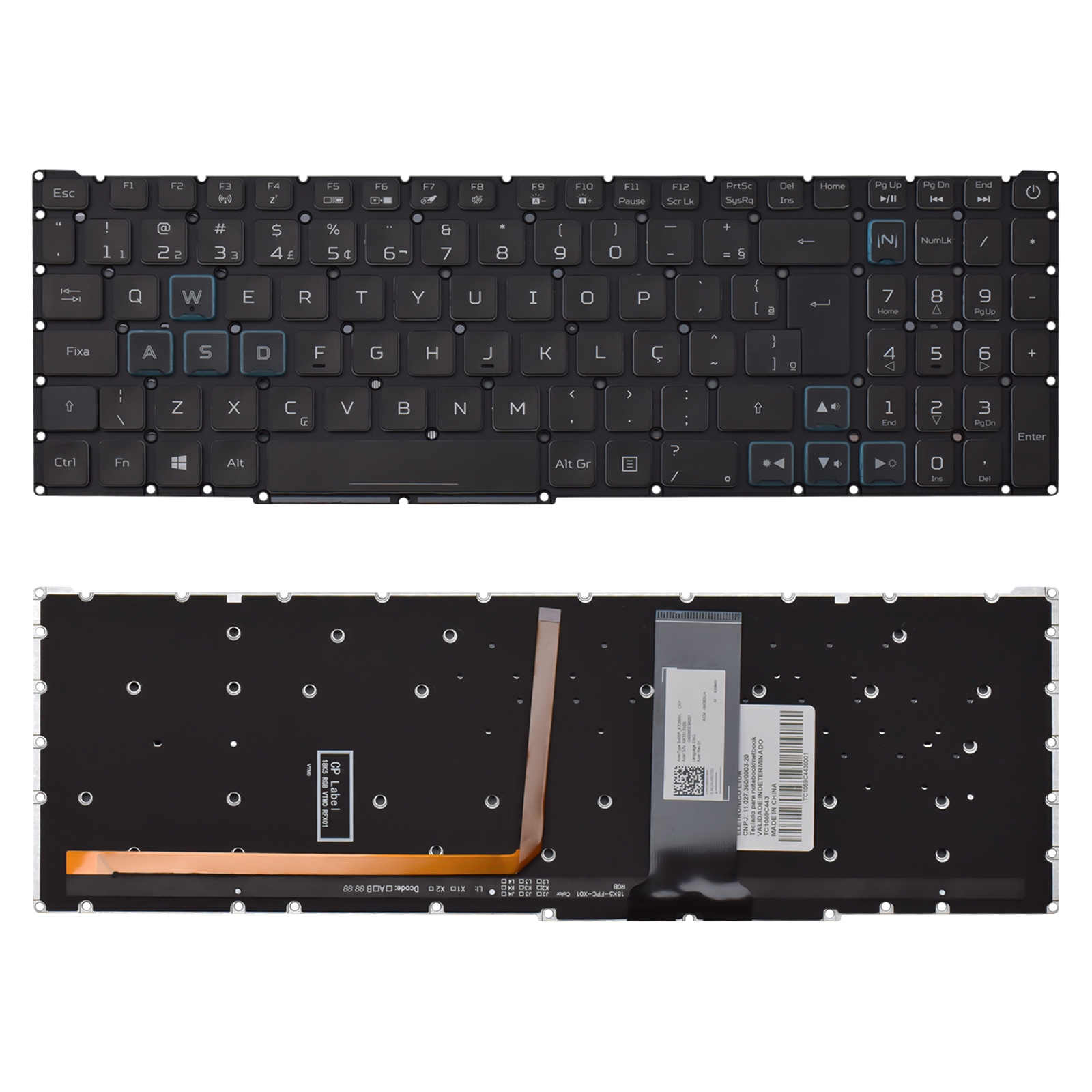 Teclado para Notebook Acer Predator PH315-52