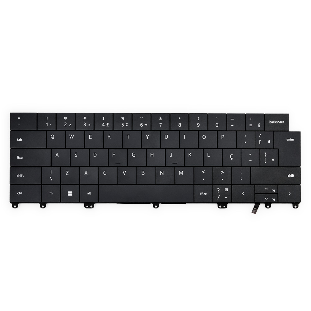 Teclado para Notebook Part Number Part Number 0DM4K8 | Preto ABNT2