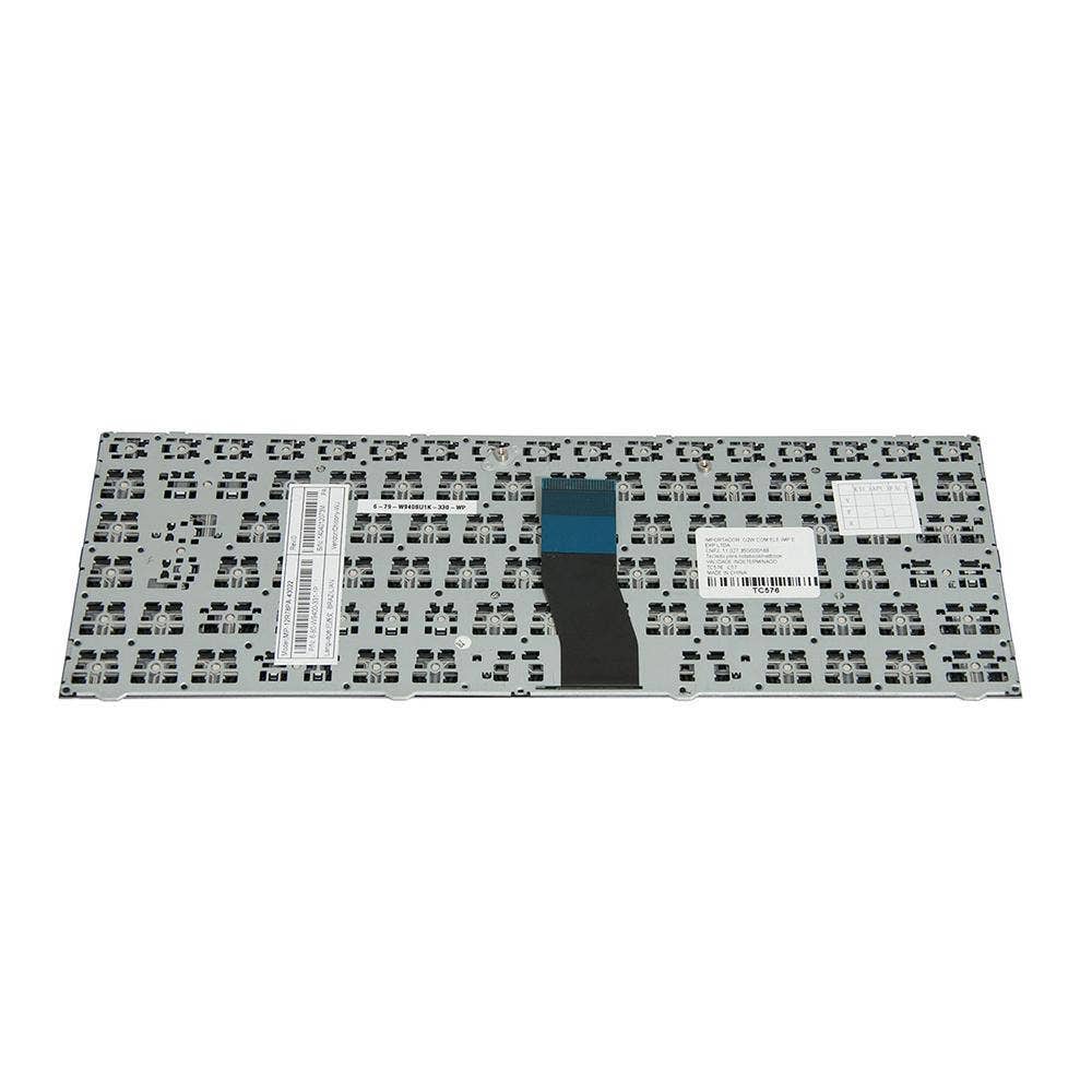 Teclado para Notebook Positivo Part Number MP-12R78PA-43022 Com