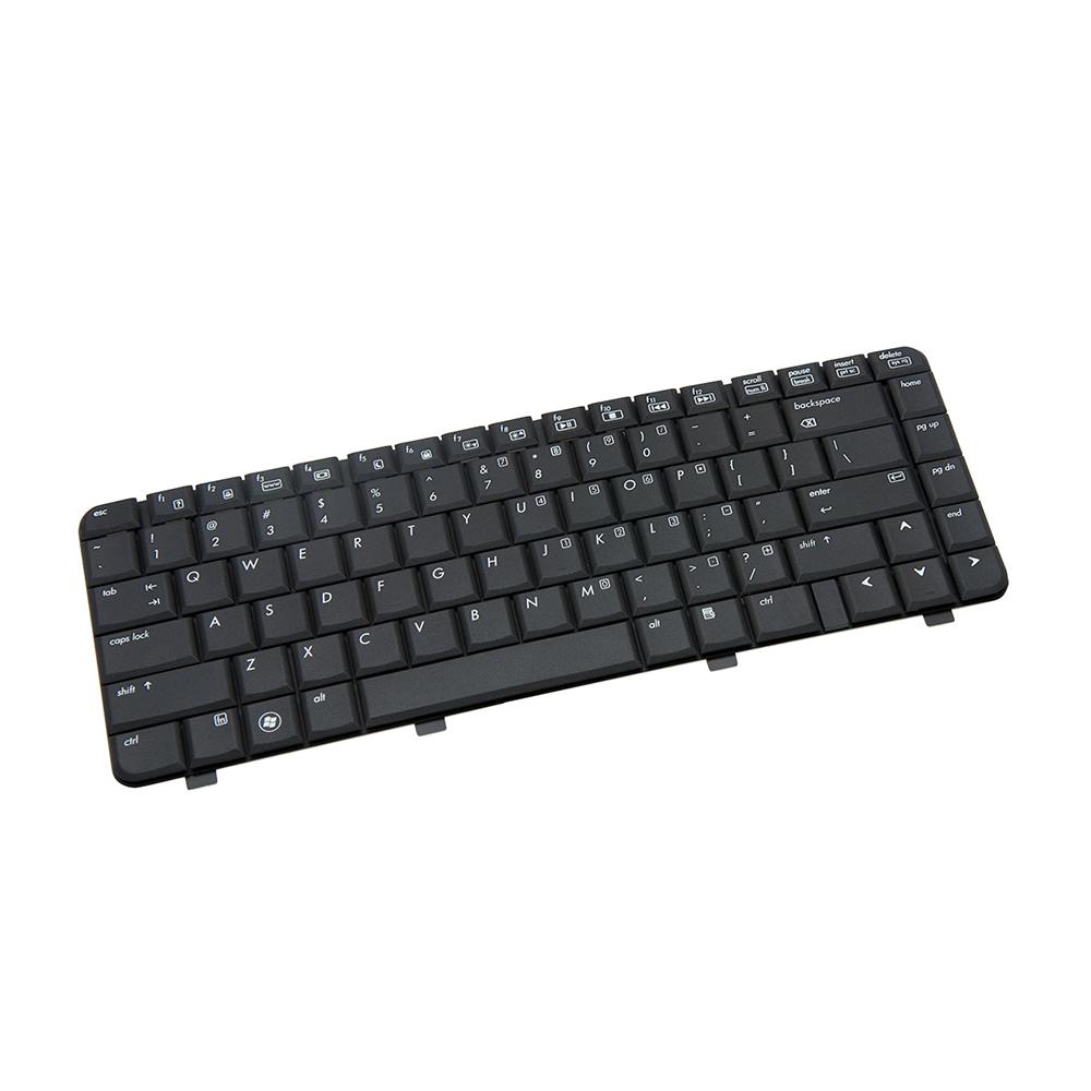 Teclado para Notebook HP Compaq Presario CQ40-712BR | Preto Inglês Internacional - US