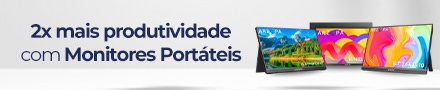 Aumente sua produtividade com os Monitores Portáteis Arzopa da bringIT! Trabalhe com duas telas e ganhe mais eficiência. Confira os modelos!