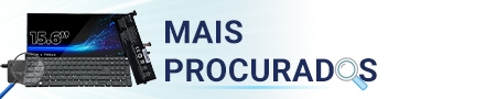 Os produtos mais procurados na bringIT! Notebooks, teclados, baterias e acessórios para notebooks com os melhores preços. Confira!